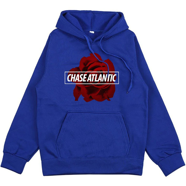 Women's hoodie with romantic rose design Lisslune