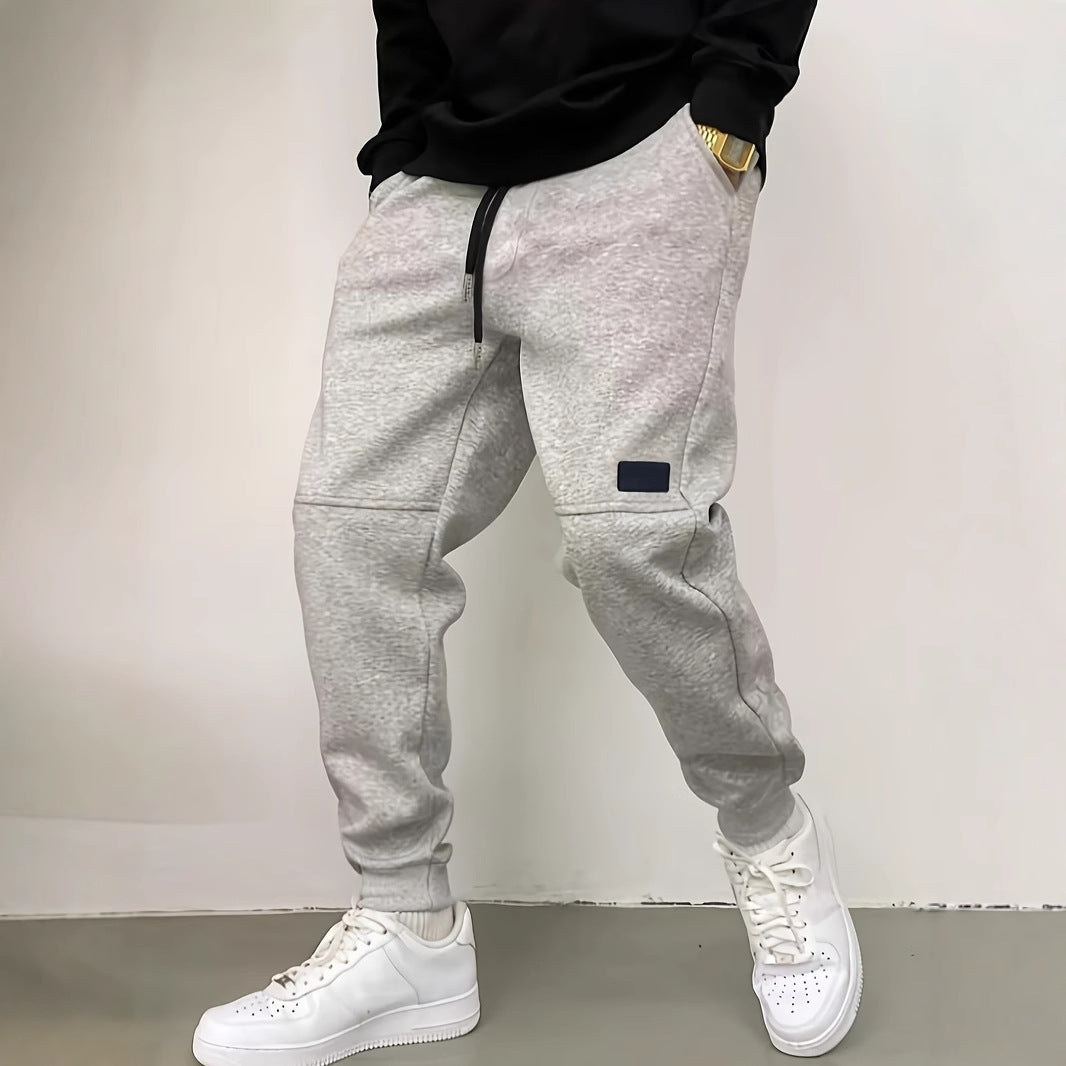 Men's sporty jogging pants with innovative pockets Lisslune