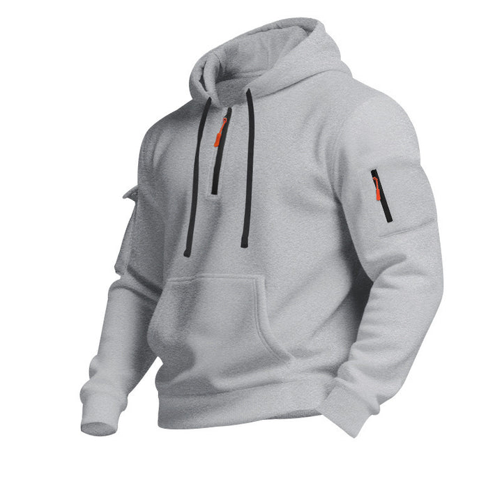 Men's sweatshirt with functional pockets Lisslune