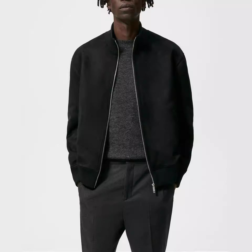Men's elegant and cozy bomber jacket Lisslune