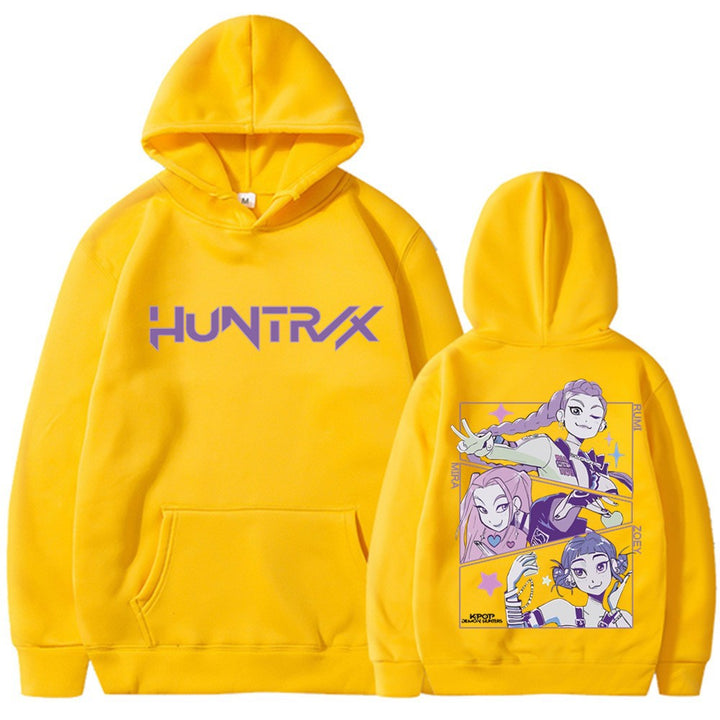 Women's hoodie with artistic anime print Lisslune