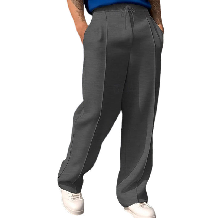 Men's sporty joggers with an elastic waistband and practical side pockets Lisslune