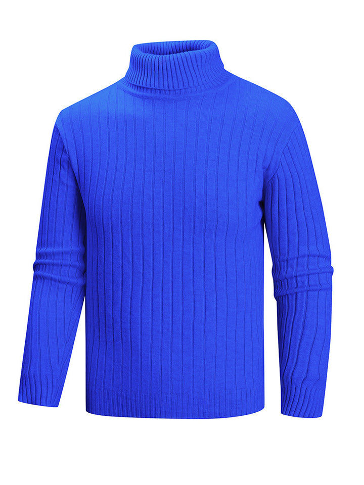 Men's Turtleneck Sweater made of high-quality fine knit Lisslune
