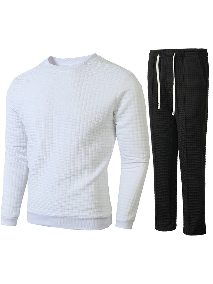 Men's cozy sweatshirt and jogger set Lisslune