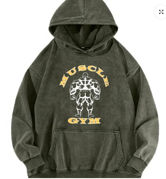 Ladies hoodie with inspiring fitness motif Lisslune