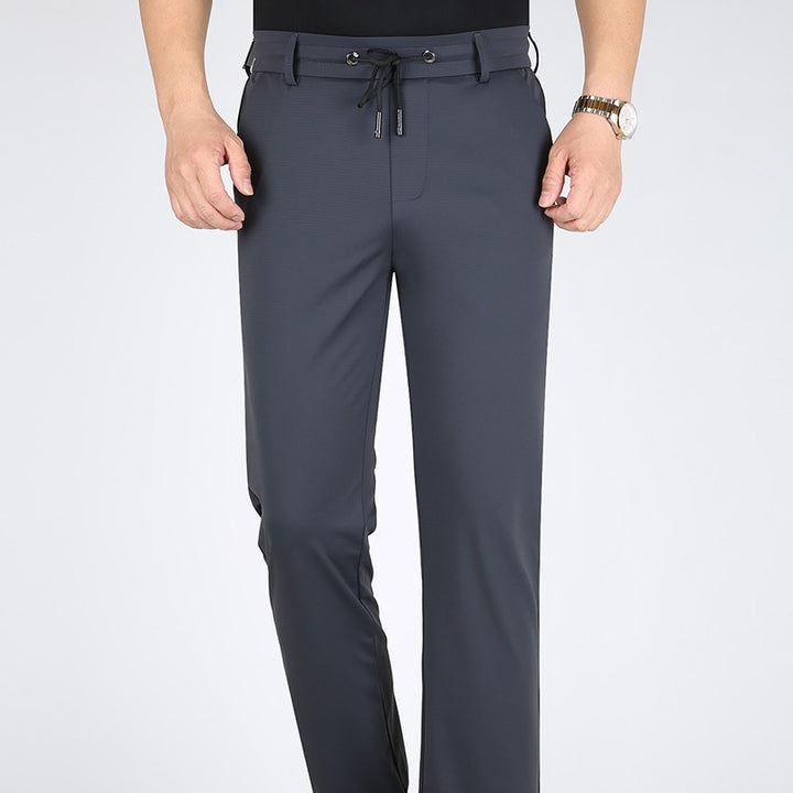 Men's elegant suit trousers with innovative pocket design Lisslune