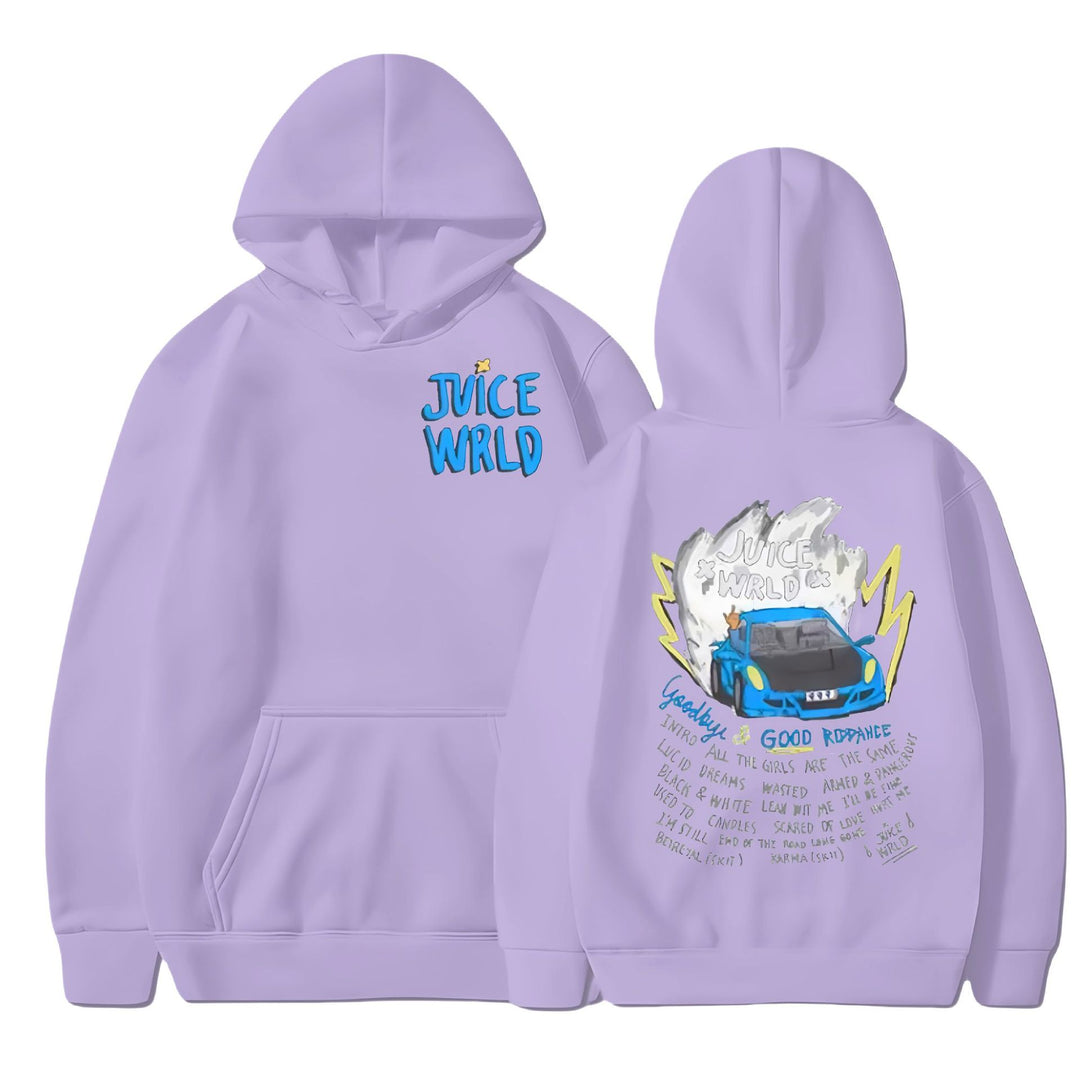 Women's hoodie with vibrant graffiti design and comfortable fit Lisslune