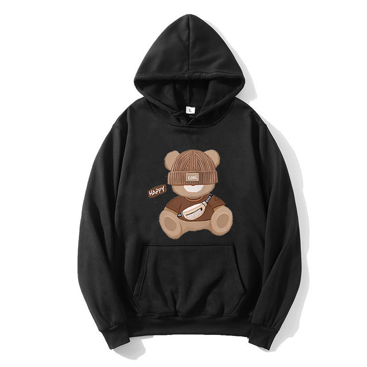 Women's hoodie with unique bear motif Lisslune