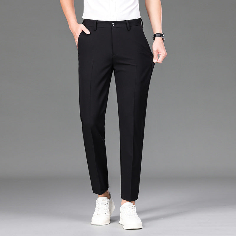 Men's elegant chino pants with a slim fit Lisslune