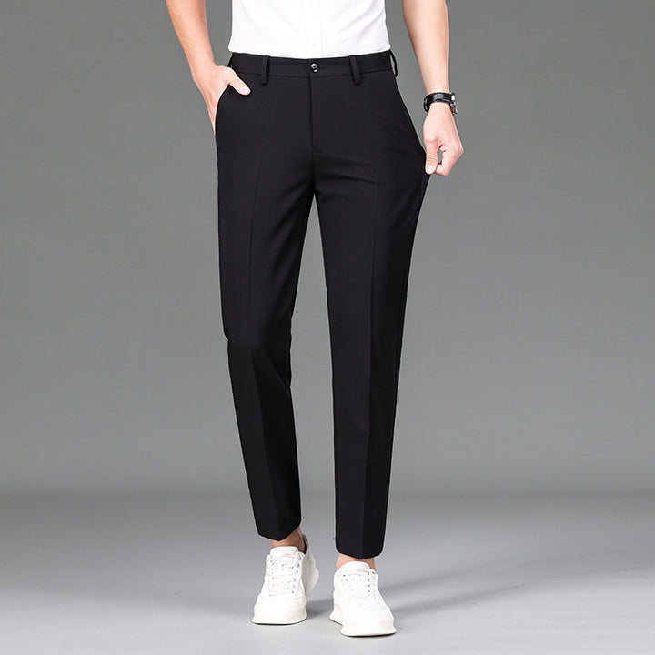 Men's elegant chino pants with a slim fit Lisslune