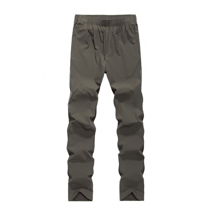Men's lightweight outdoor pants with elastic waistband and quick-drying properties Lisslune