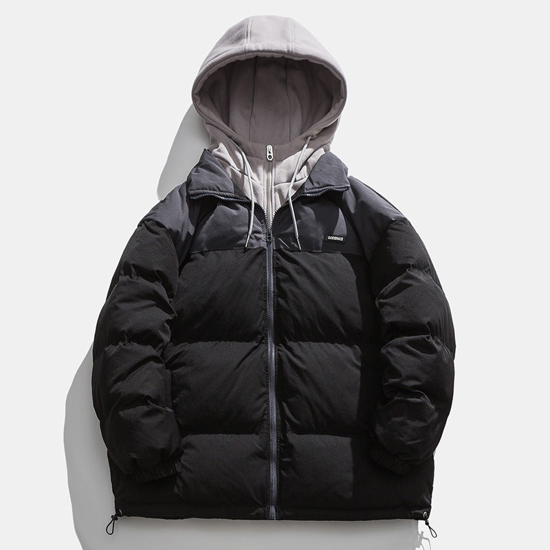 Men's winter jacket with detachable hood and heat-insulating lining Lisslune