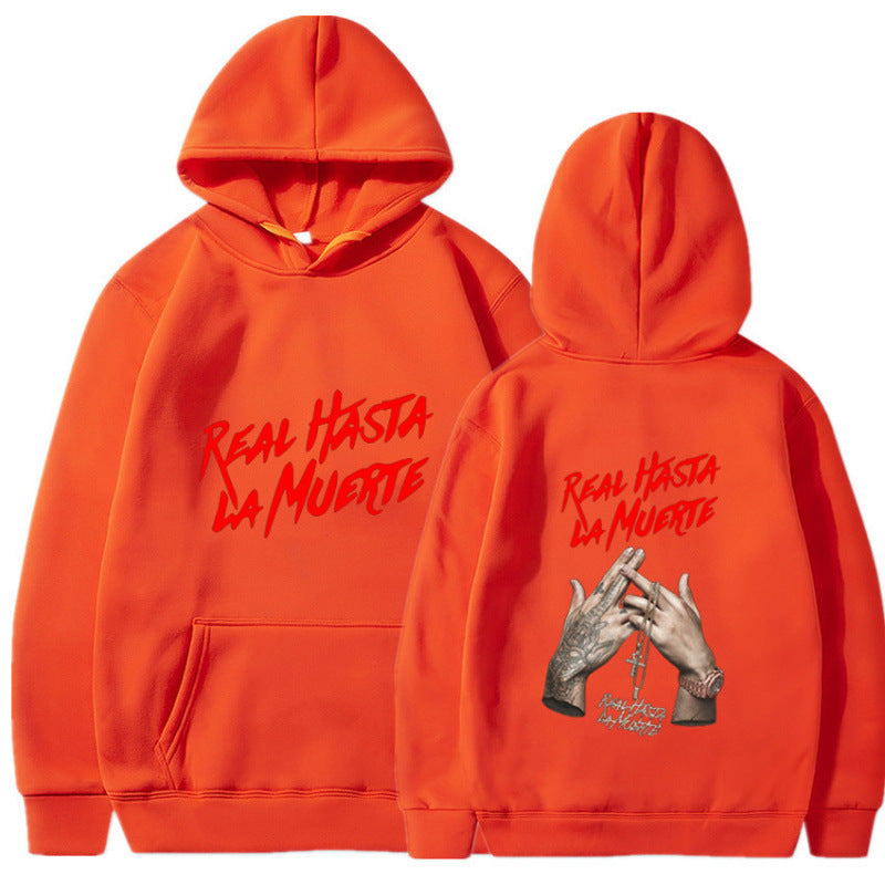 Women's hoodie with eye-catching lettering in urban style Lisslune