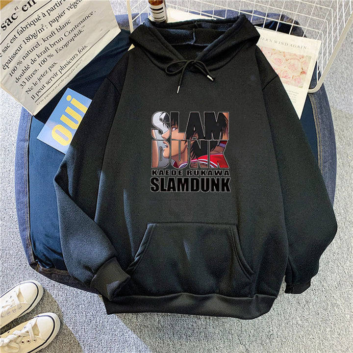 Women's hoodie with creative Slam Dunk design Lisslune