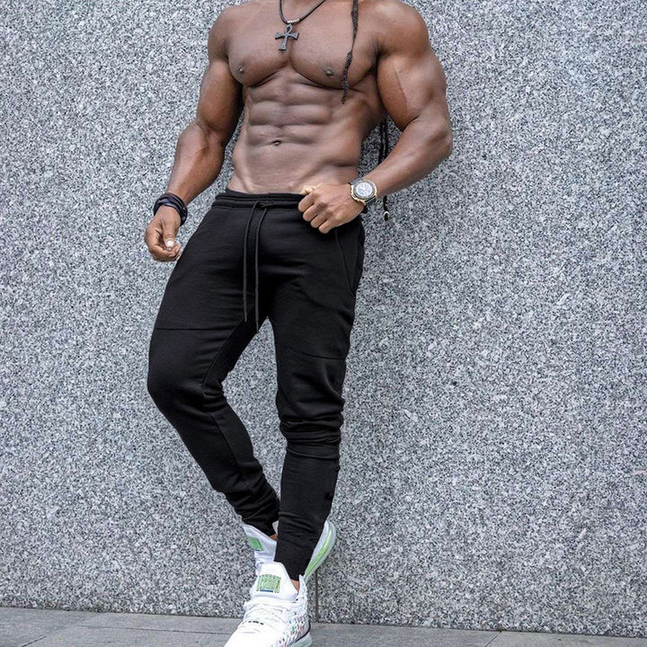 Men's Sporty Jogging Pants with Innovative Breathable Inserts Lisslune