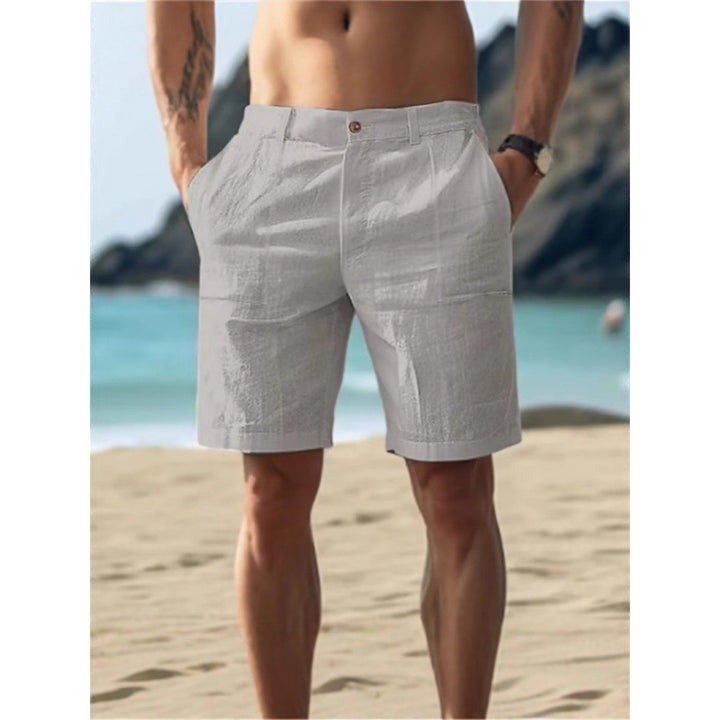Men's swim shorts with quick-drying material and practical side pockets Lisslune