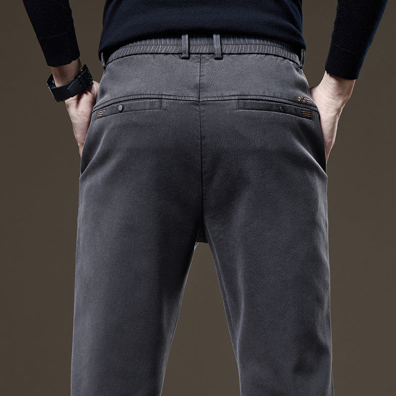Men's Stylish Chino Pants with Practical Side Pockets Lisslune