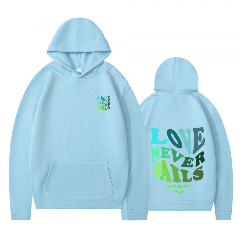 Women’s hoodie with inspiring lettering and casual fit Lisslune