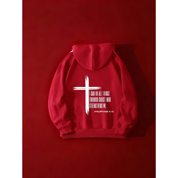 Men's hoodie with inspiring design Lisslune