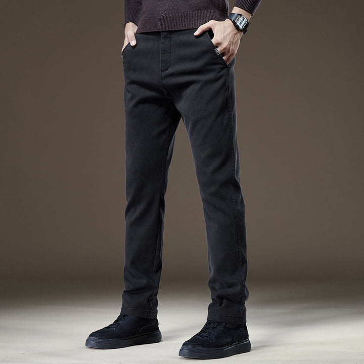 Men's Fashionable Chino Pants In Casual Cut Lisslune