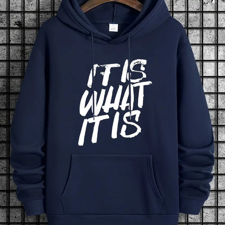 Women's hoodie with modern lettering and comfortable fit Lisslune