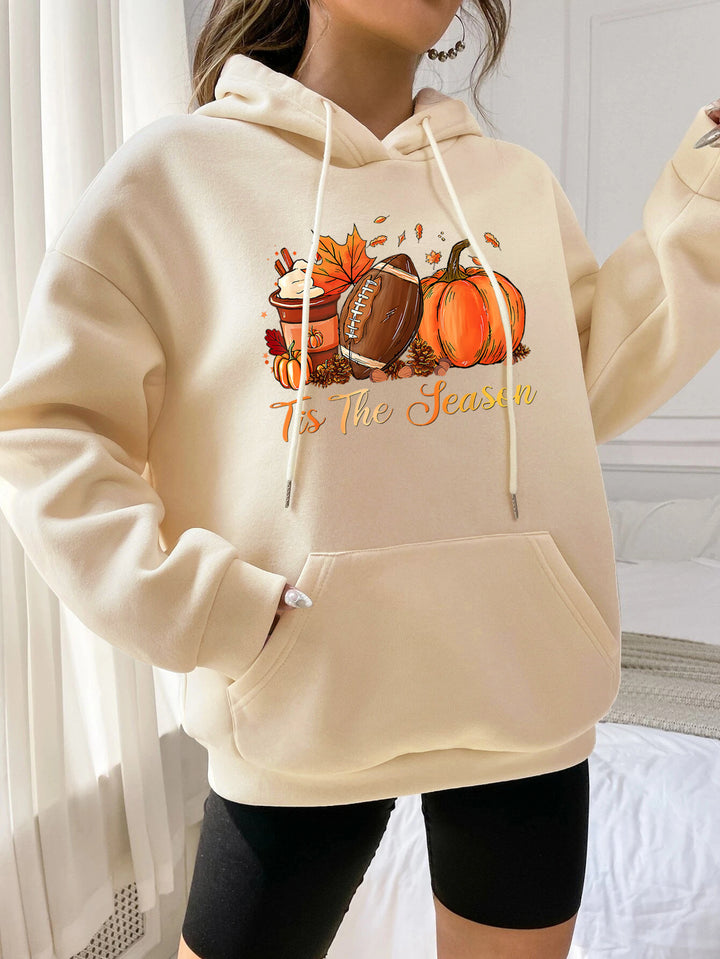 Women's hoodie with autumn motif and comfortable fit Lisslune