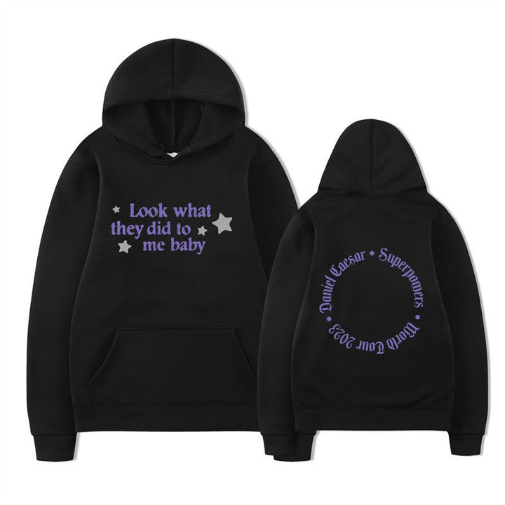 Women's hooded sweatshirt with creative slogan and unique design Lisslune