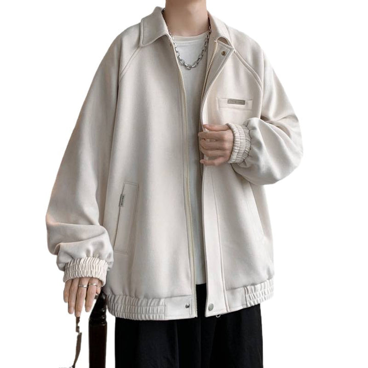 Men's Oversized Quilted Jacket with Practical Pockets Lisslune