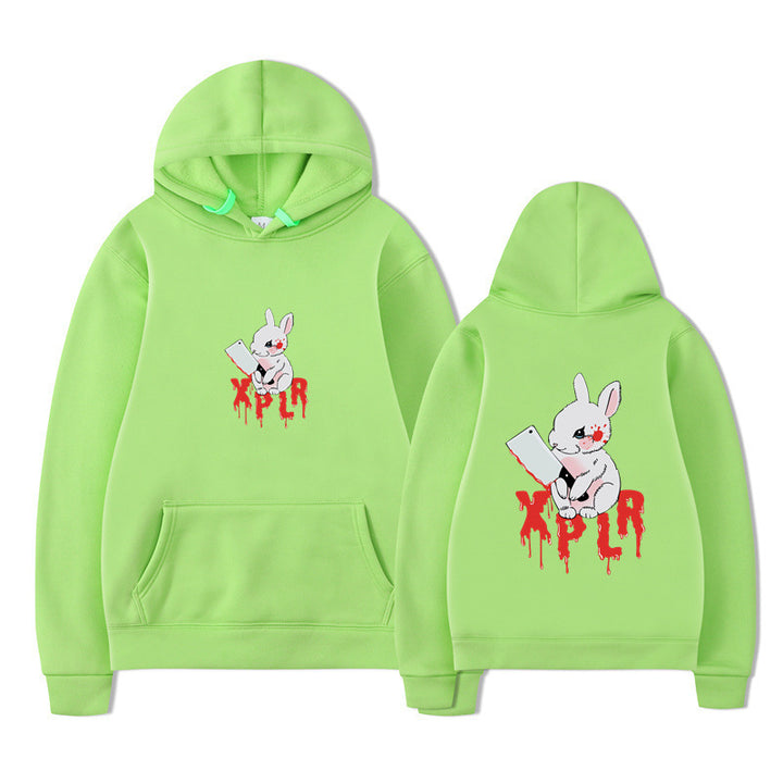 Women's hoodie with striking cartoon motif and comfortable fit Lisslune