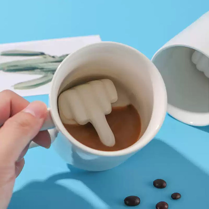 Lisslune | Middle Finger Ceramic Mug