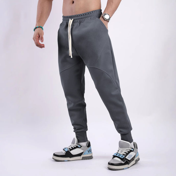Men's Comfortable Jogging Pants with Elastic Waistband and Side Pockets Lisslune