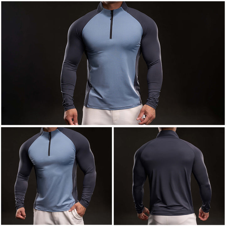 Men's Sports Long Sleeve Functional Shirt Lisslune