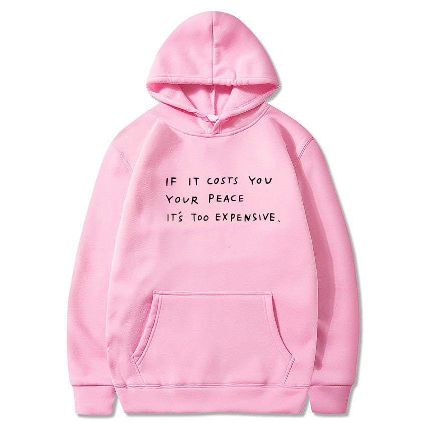 Women's hoodie with inspiring motif Lisslune