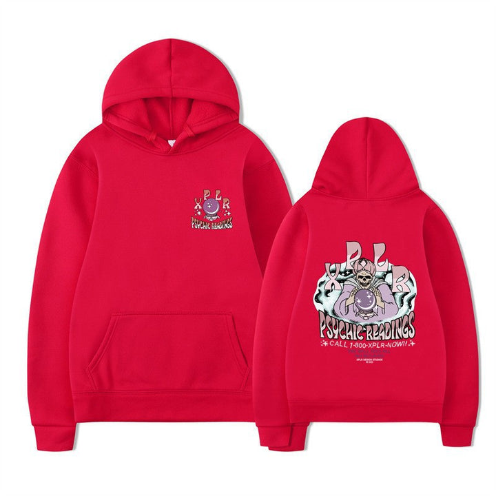 Women's hoodie with creative graphic design Lisslune