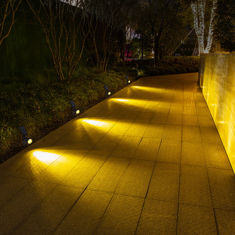 Lisslune | SolarBeam Outdoor Solar Spotlight with Stake for Landscaping
