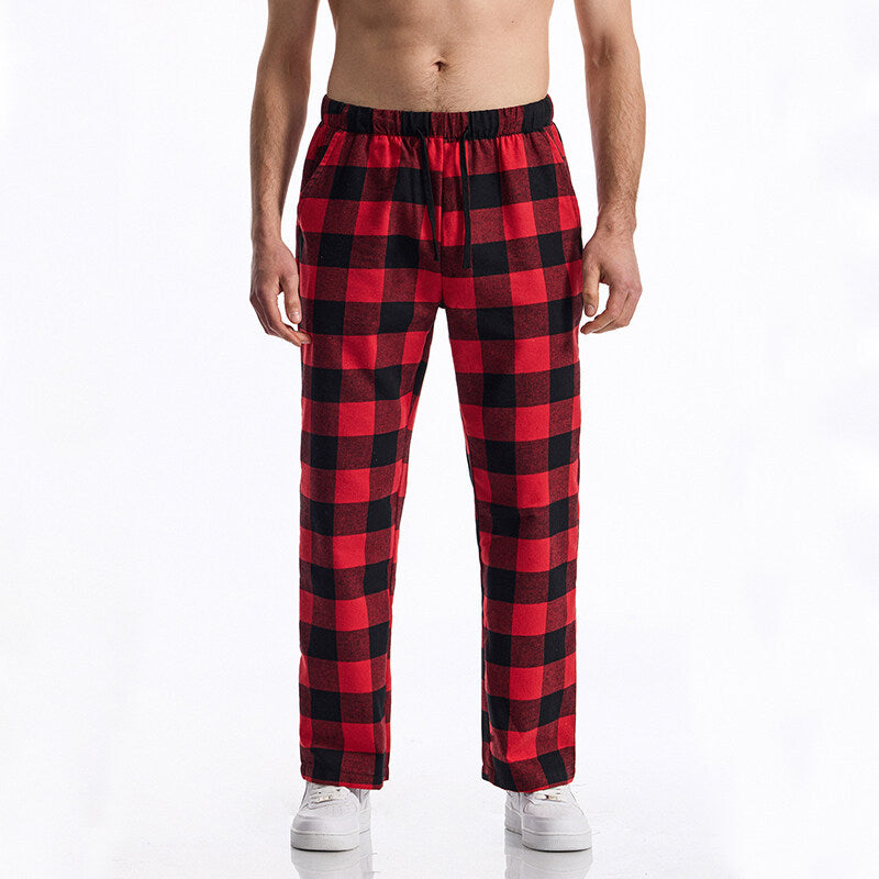 Men's pajama pants made of soft flannel Lisslune