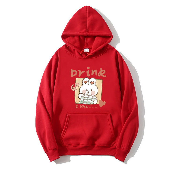 Women's hoodie with cute kitten motif Lisslune