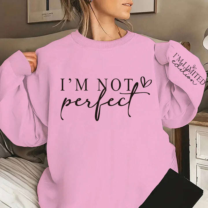 Women's Oversized Sweatshirt with Unique Statement Print Lisslune
