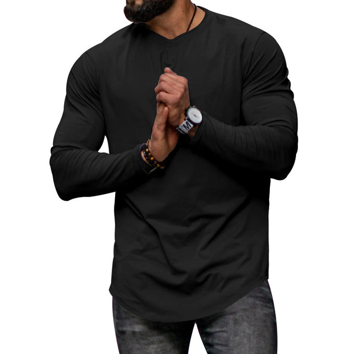 Men's long-sleeve sports shirt with innovative breathable technology Lisslune
