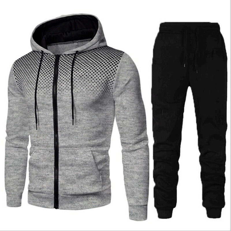 Men's Athletic Tracksuit Set with Breathable Material and Modern Insets Lisslune