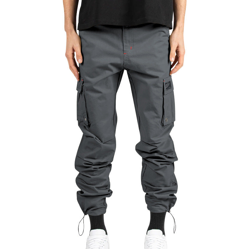 Men's Cargo Pants with practical side pockets and adjustable drawstring Lisslune