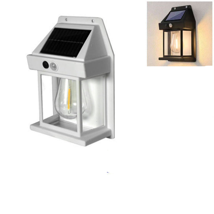 Lisslune | Elegant Outdoor Solar Wall Light with Motion Sensor