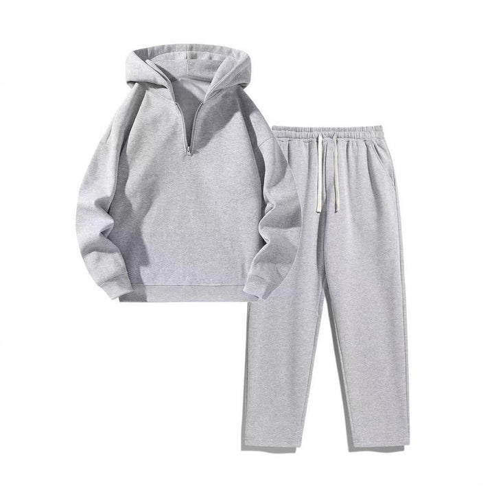 Women's sporty hoodie set with practical zip jacket and comfortable jogging pants Lisslune