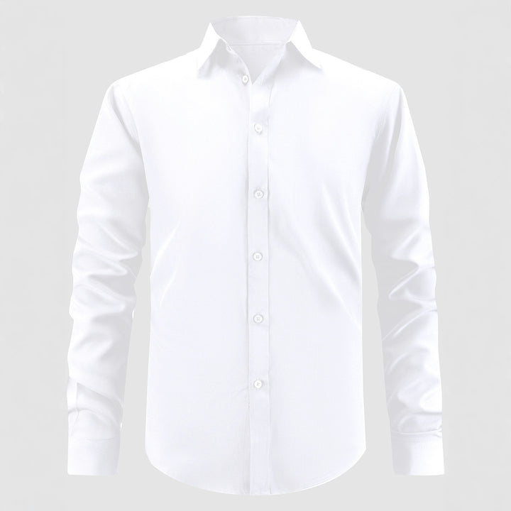 Men's Elegant Slim-Fit Long Sleeve Shirt Lisslune