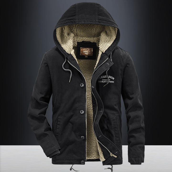 Men's Casual Hooded Jacket Lisslune