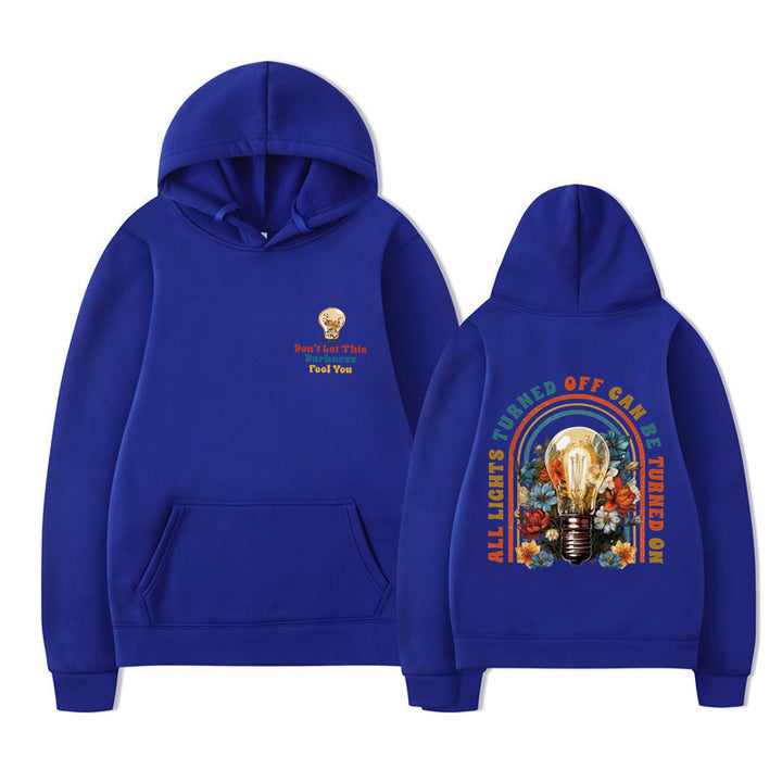 Women's hoodie with colorful design and relaxed fit Lisslune