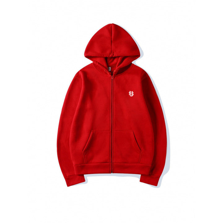 Women's hooded jacket with full zip and practical kangaroo pockets Lisslune