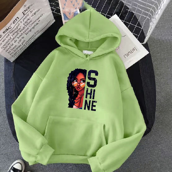 Women’s hoodie with creative feminine design Lisslune