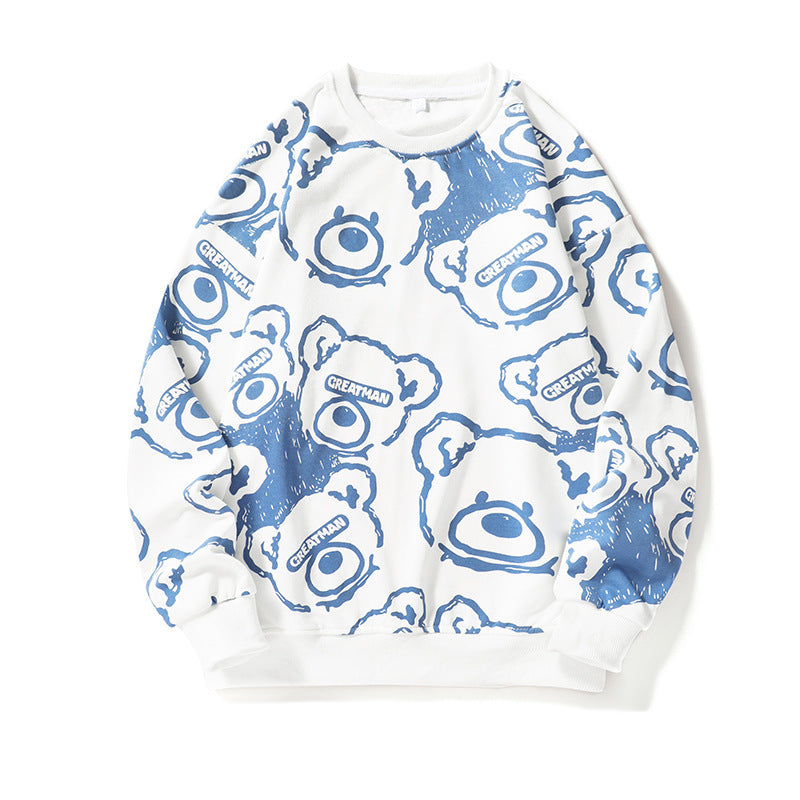 Men's casual sweatshirt with creative animal motif Lisslune