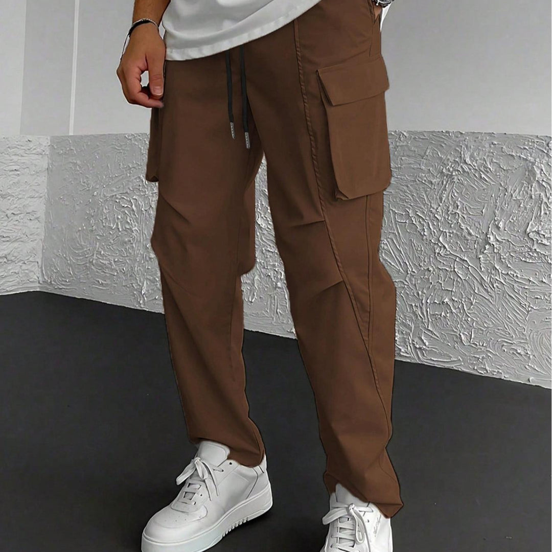 Men's Stylish Cargo Pants with Functional Pockets Lisslune